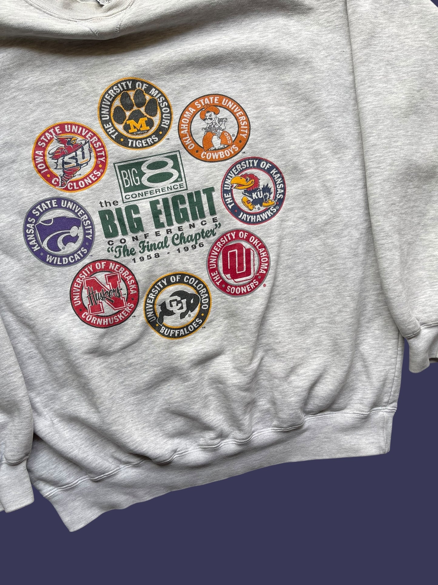 VINTAGE BIG EIGHT CONFERENCE CREWNECK (XL)
