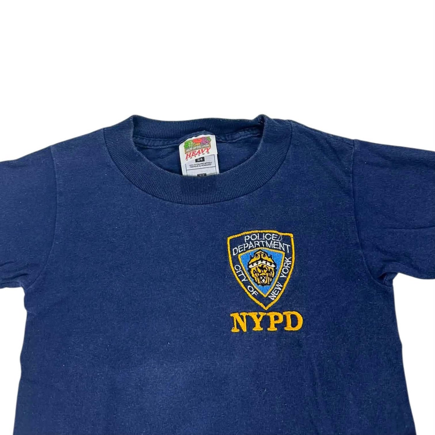 NAVY BLUE NYPD BABY TEE (2YRS)