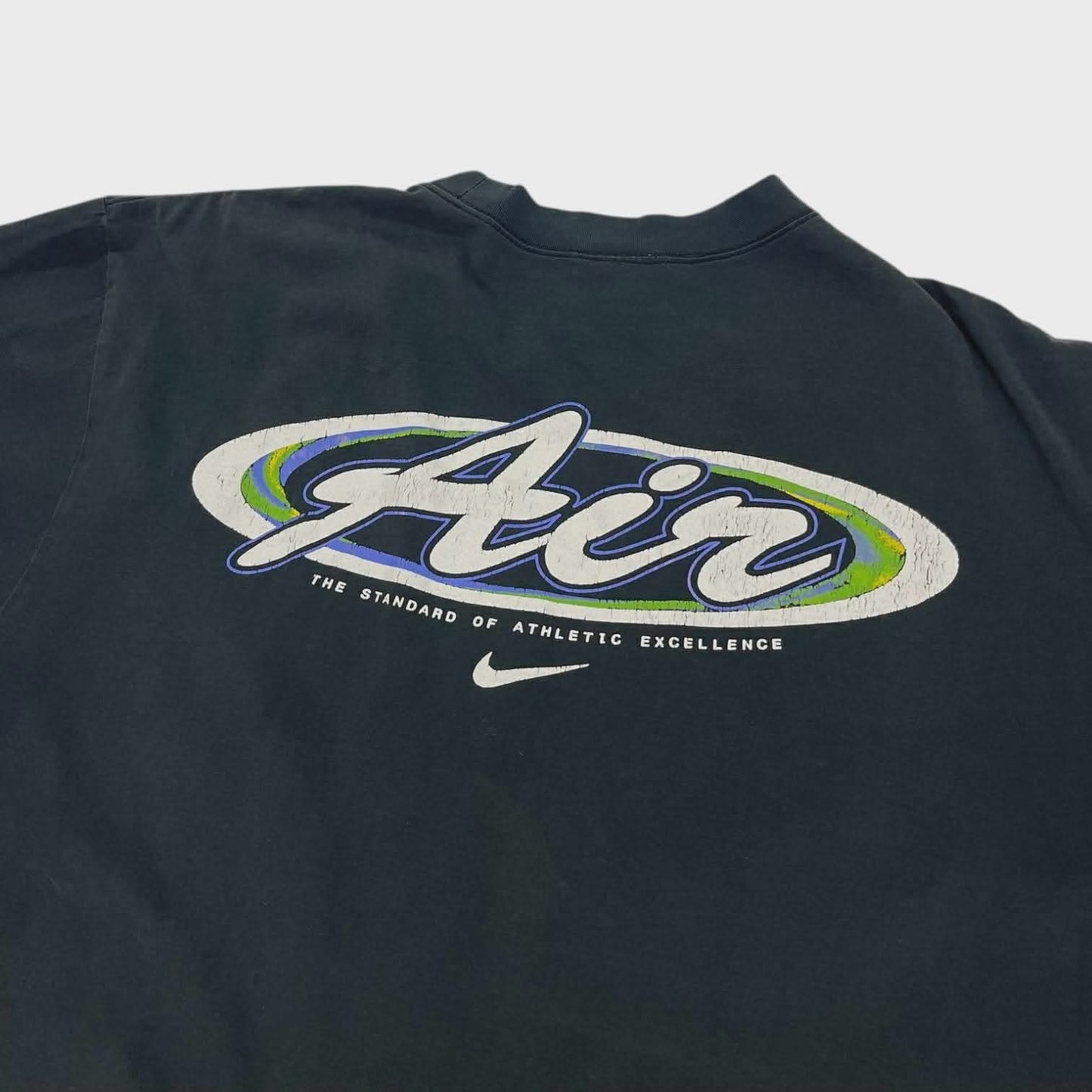 NIKE BLACK VINTAGE 90S TEE (M-L)