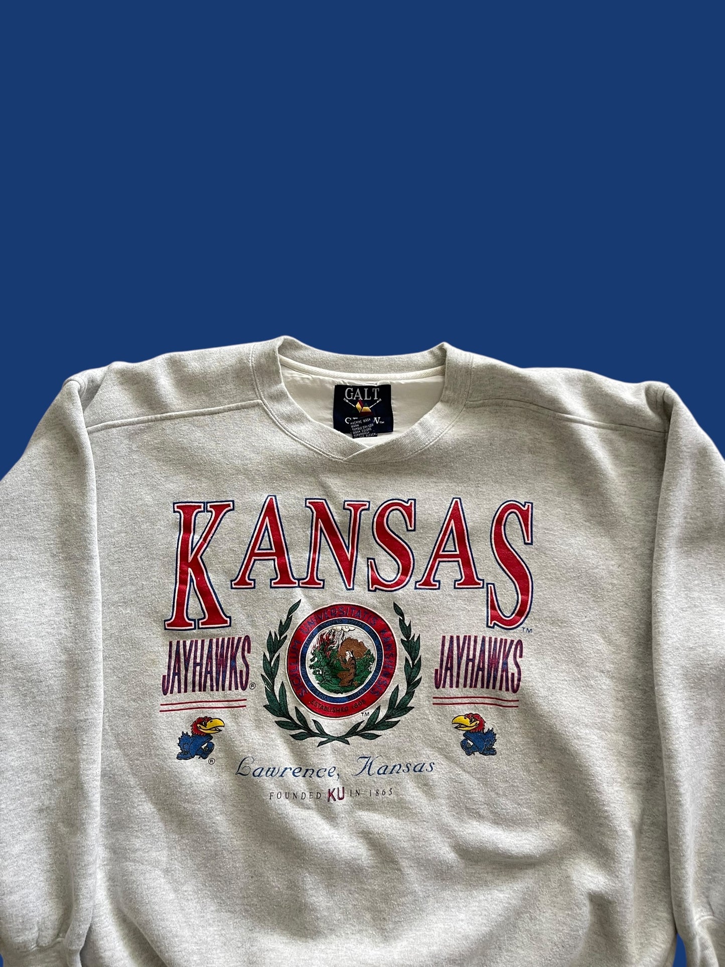VINTAGE KANSAS CREWNECK (L)
