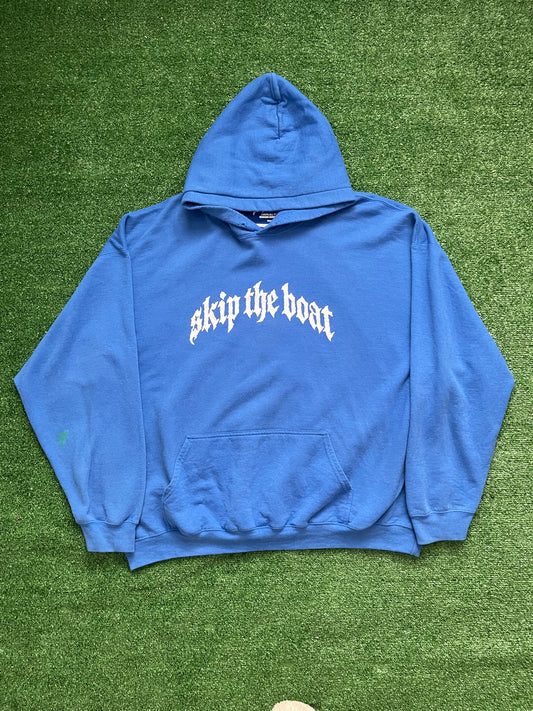 SKIP THE BOAT HOODIE ( L/XL)