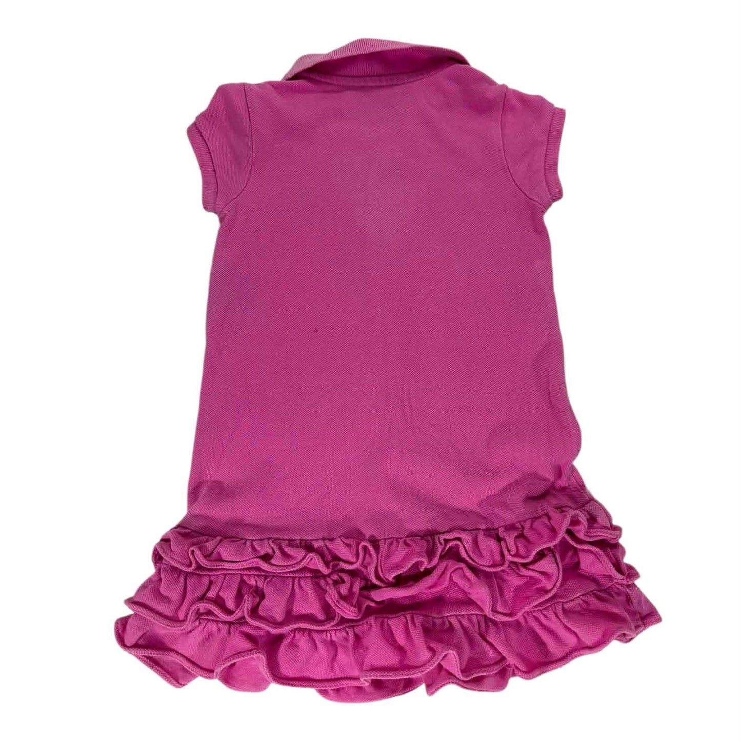 RALPH LAUREN PINK BABY POLO DRESS (2T)