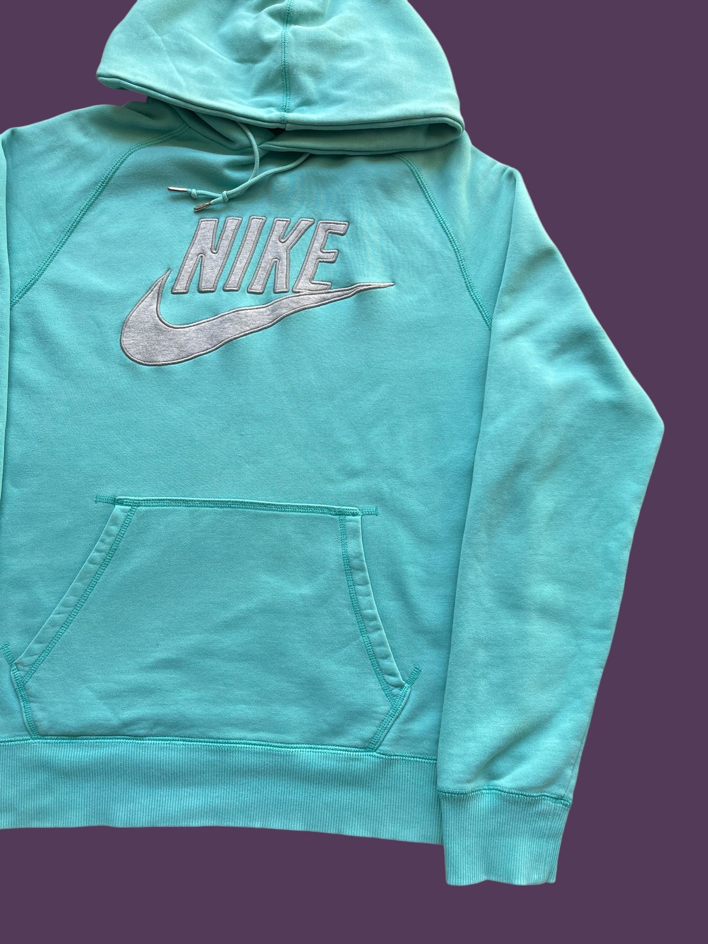 VINTAGE EMERALD NIKE HOODIE (L)