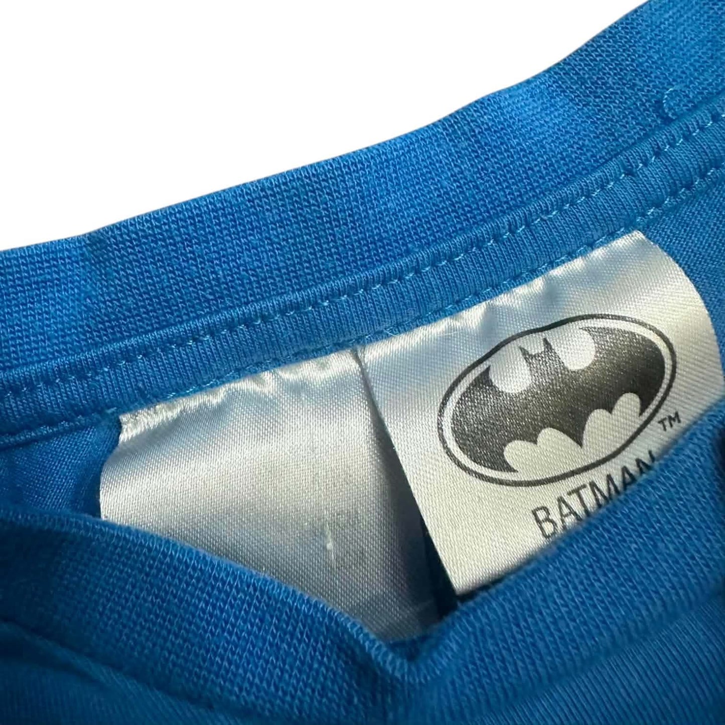 BATMAN BLUE COTTON T-SHIRT (5 YRS)