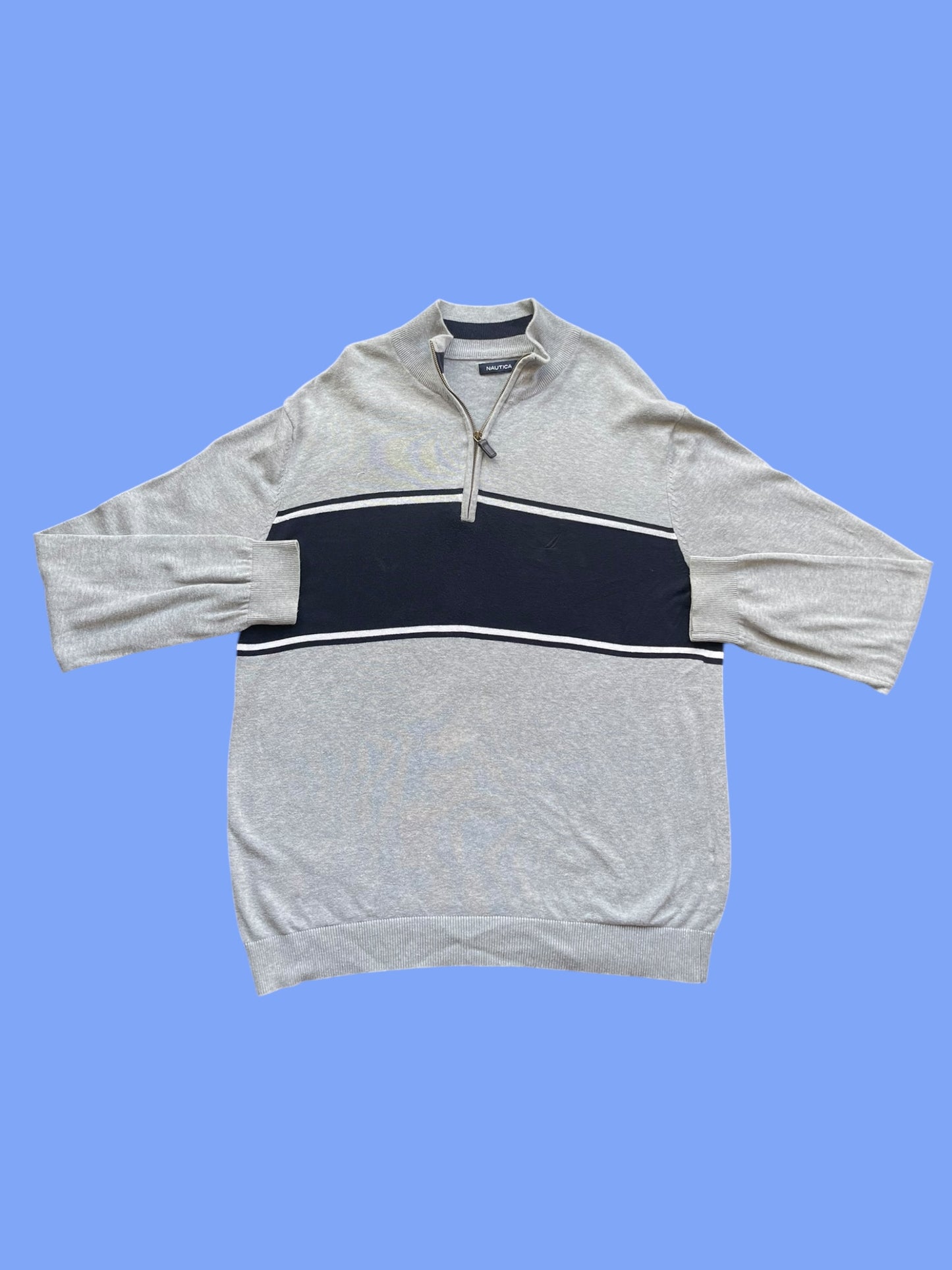 VINTAGE NAUTICA QUARTERZIP (XL)