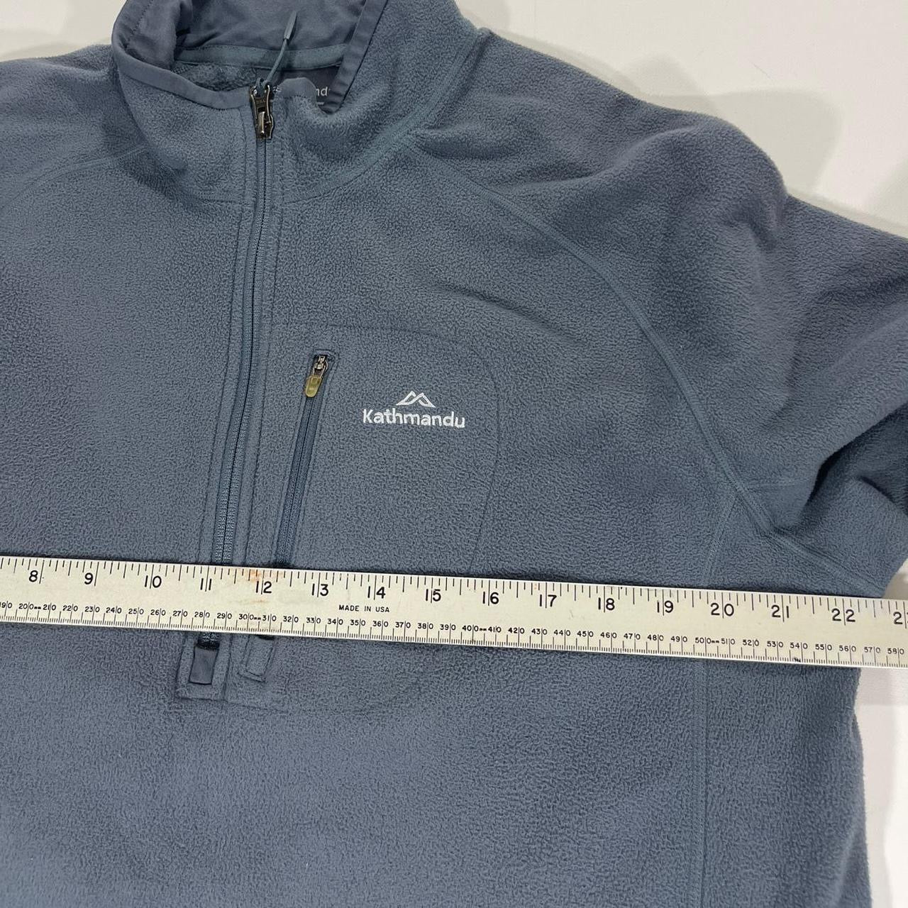 KATHMANDU FLEECE QUARTER ZIP JUMPER (L)