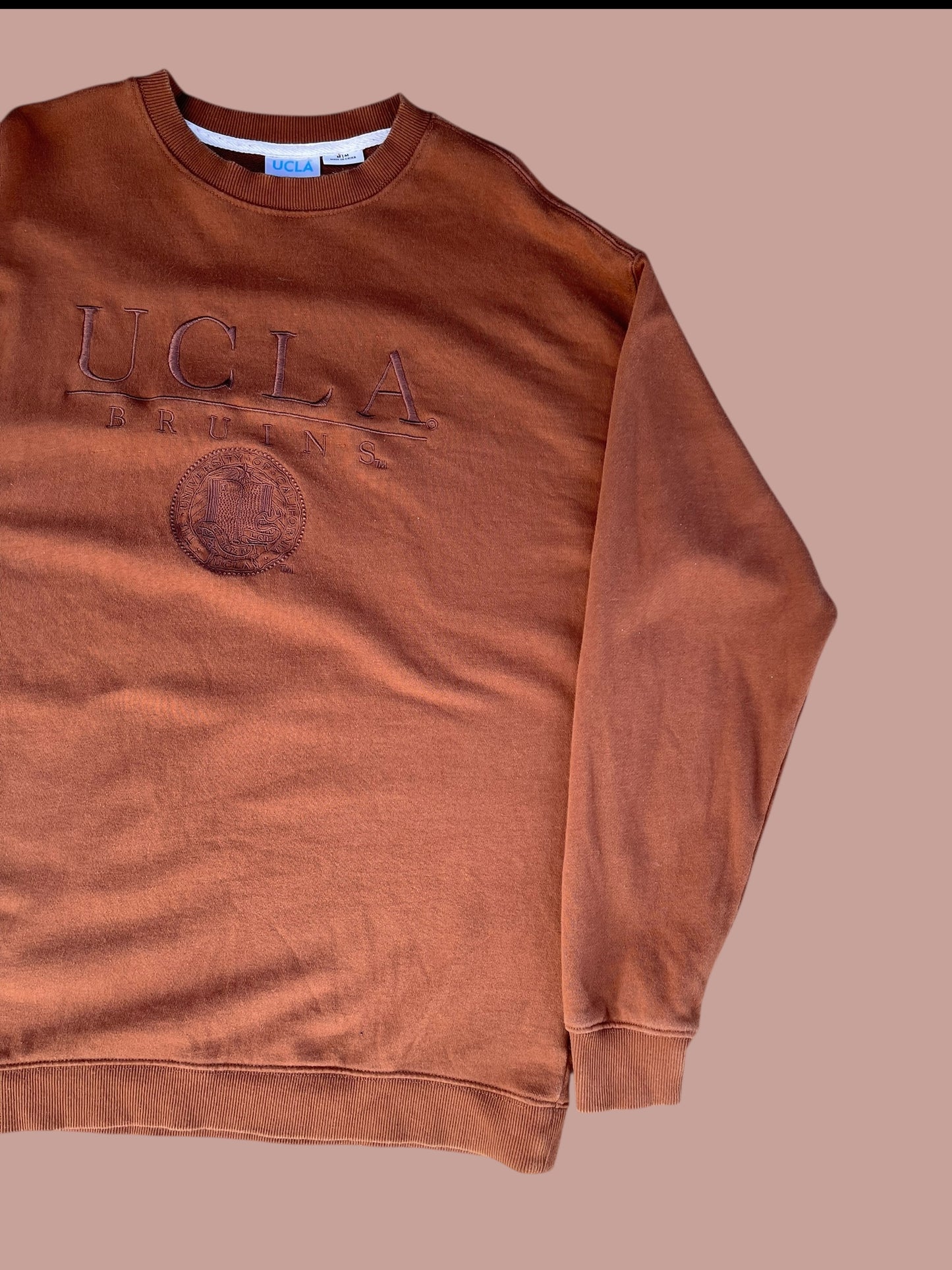 VINTAGE BROWN UCLA CREWNECK ( L)