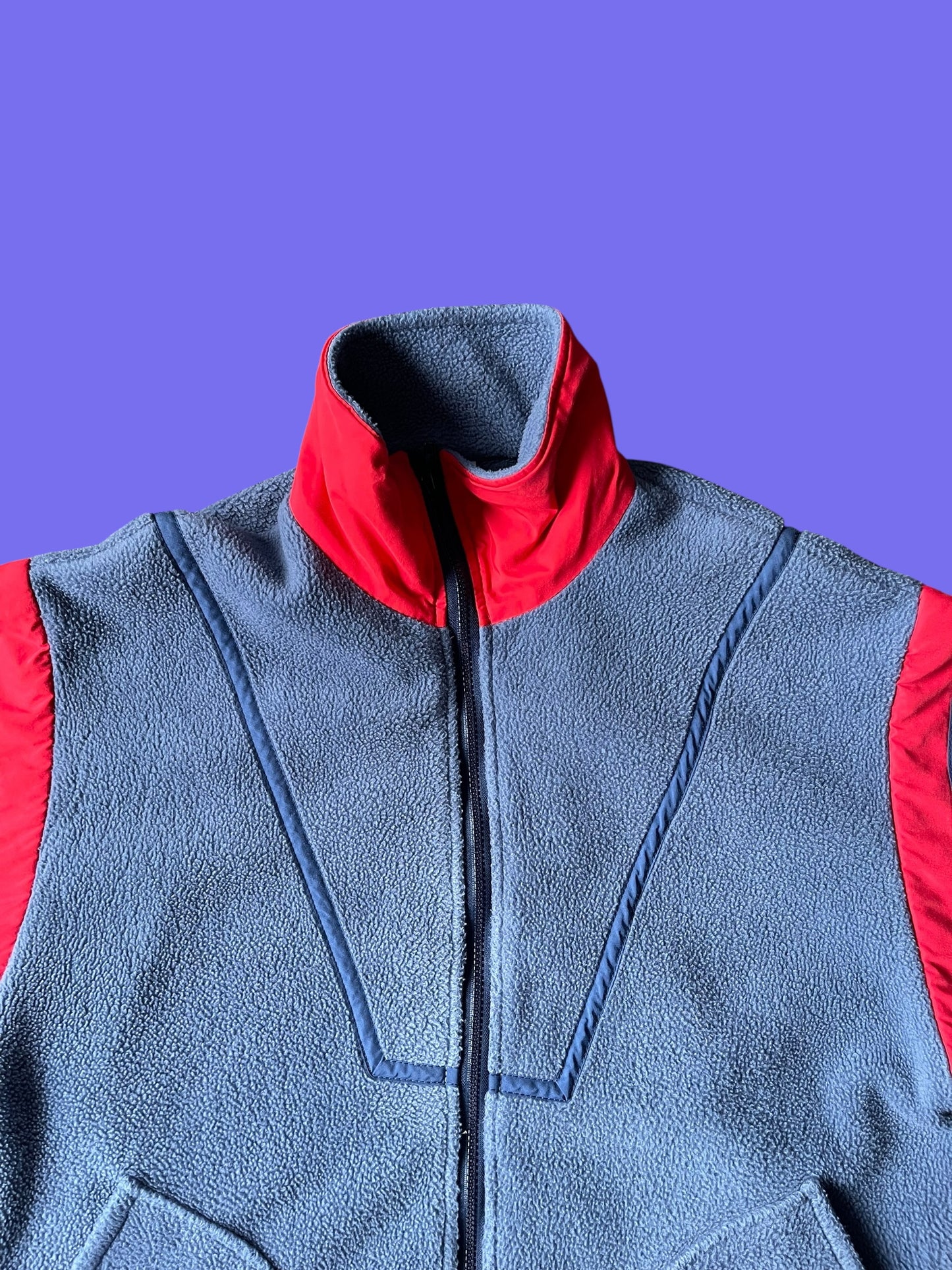 90s FLEECE JACKET (L)