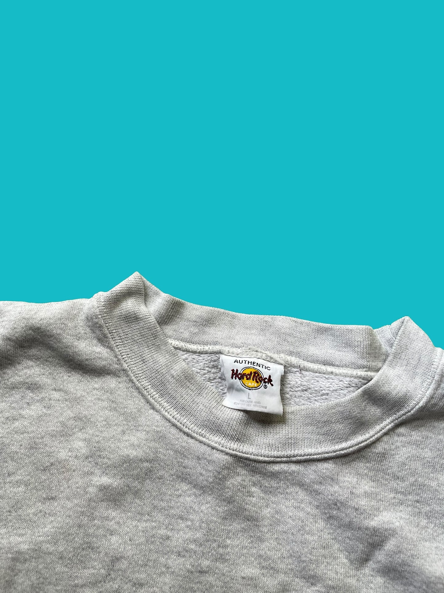 VINTAGE HARDROCK LAKE TAHOE CREWNECK (L)