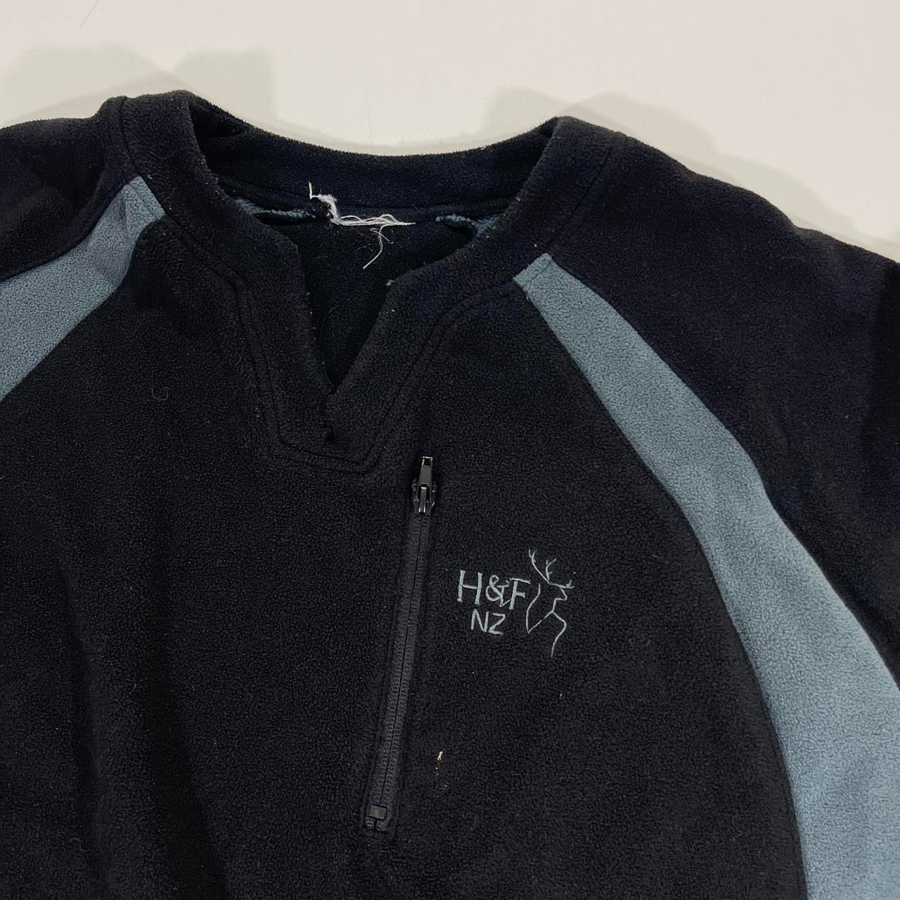 HUNTING AND FISHING QUARTER ZIP SHIRT FLEECE (L-XL)
