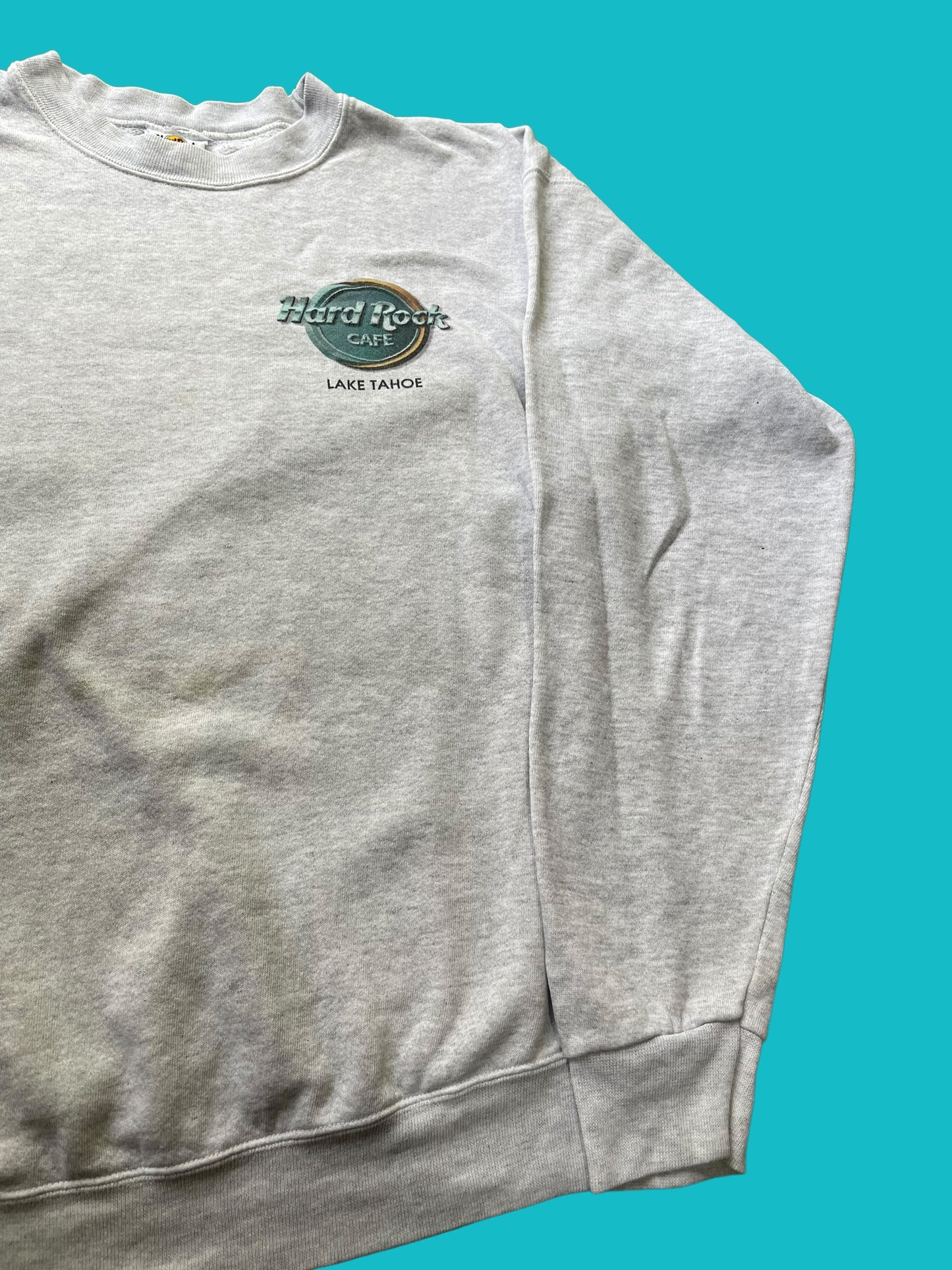 VINTAGE HARDROCK LAKE TAHOE CREWNECK (L)