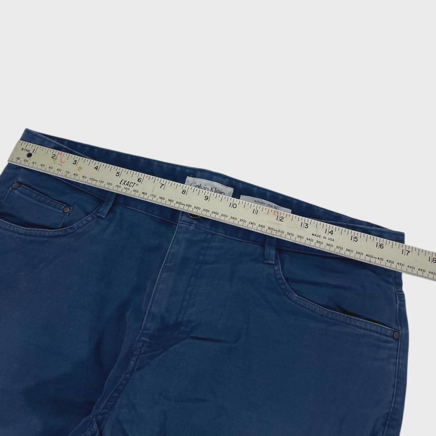 CALVIN KLEIN BLUE DENIM PANTS (34)
