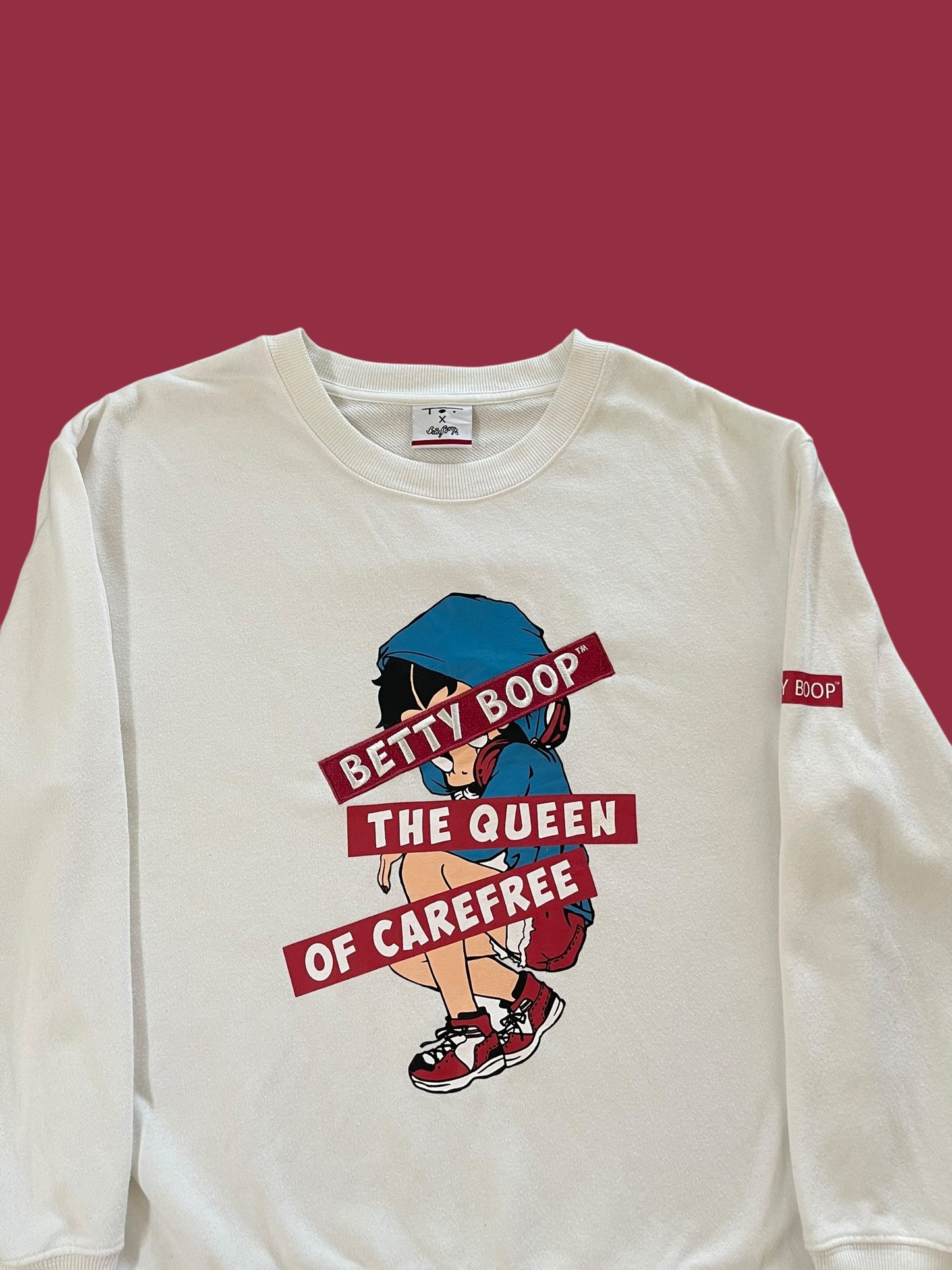 VINTAGE BETTY BOOP CREWNECK (M TO L)