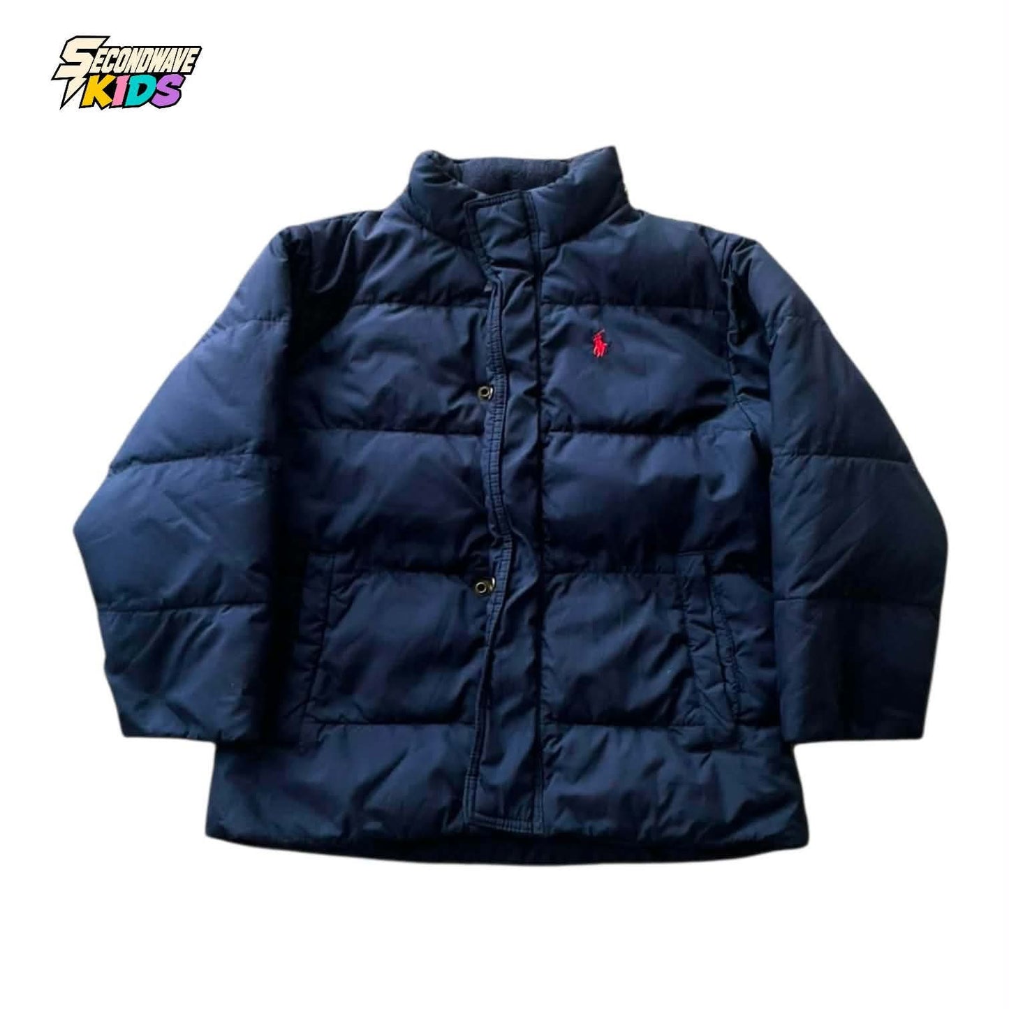 RALPH LAUREN NAVY PUFFER JACKET (5 YRS)
