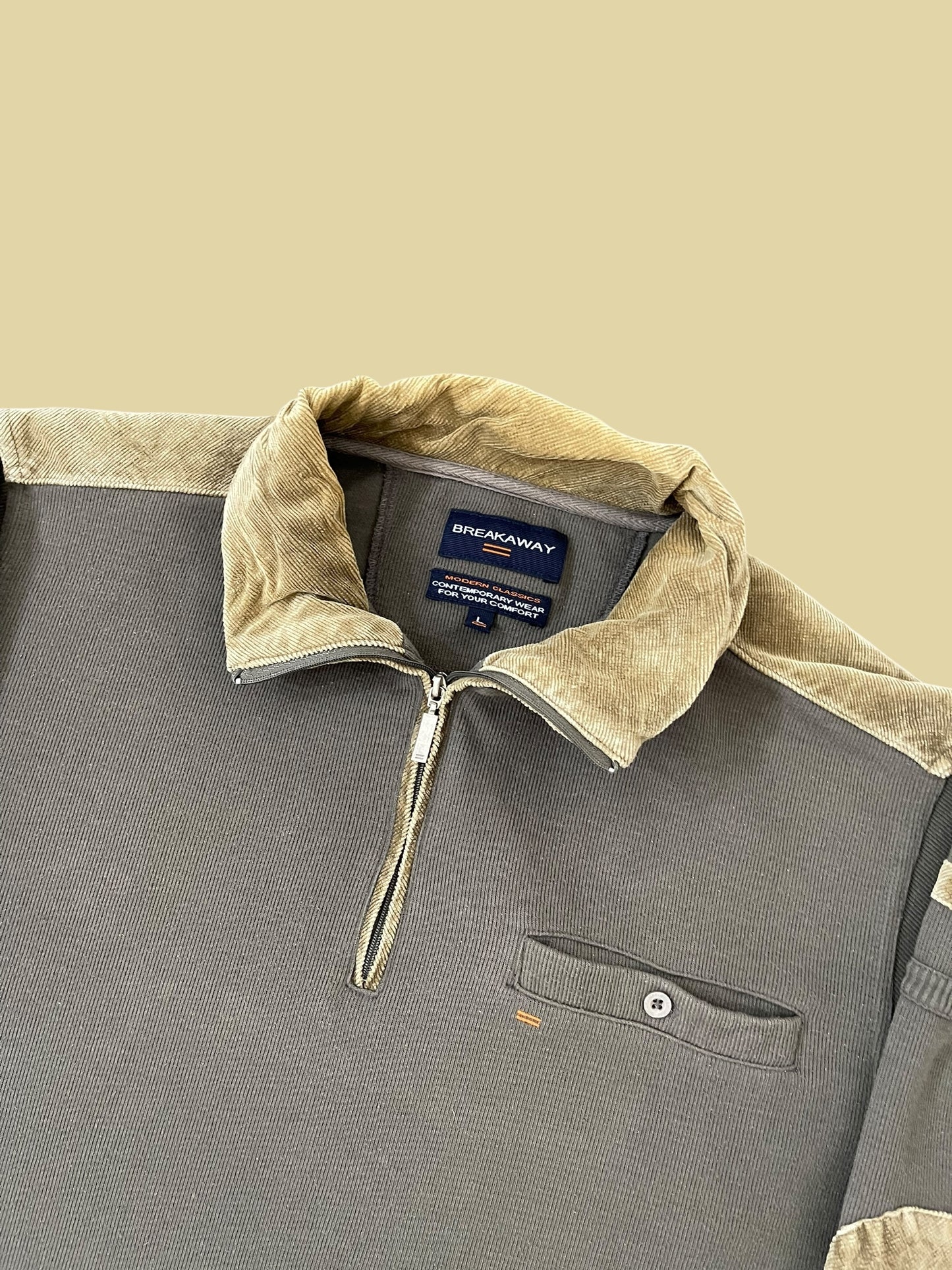 VINTAGE BREAKAWAY QUARTERZIP (L)