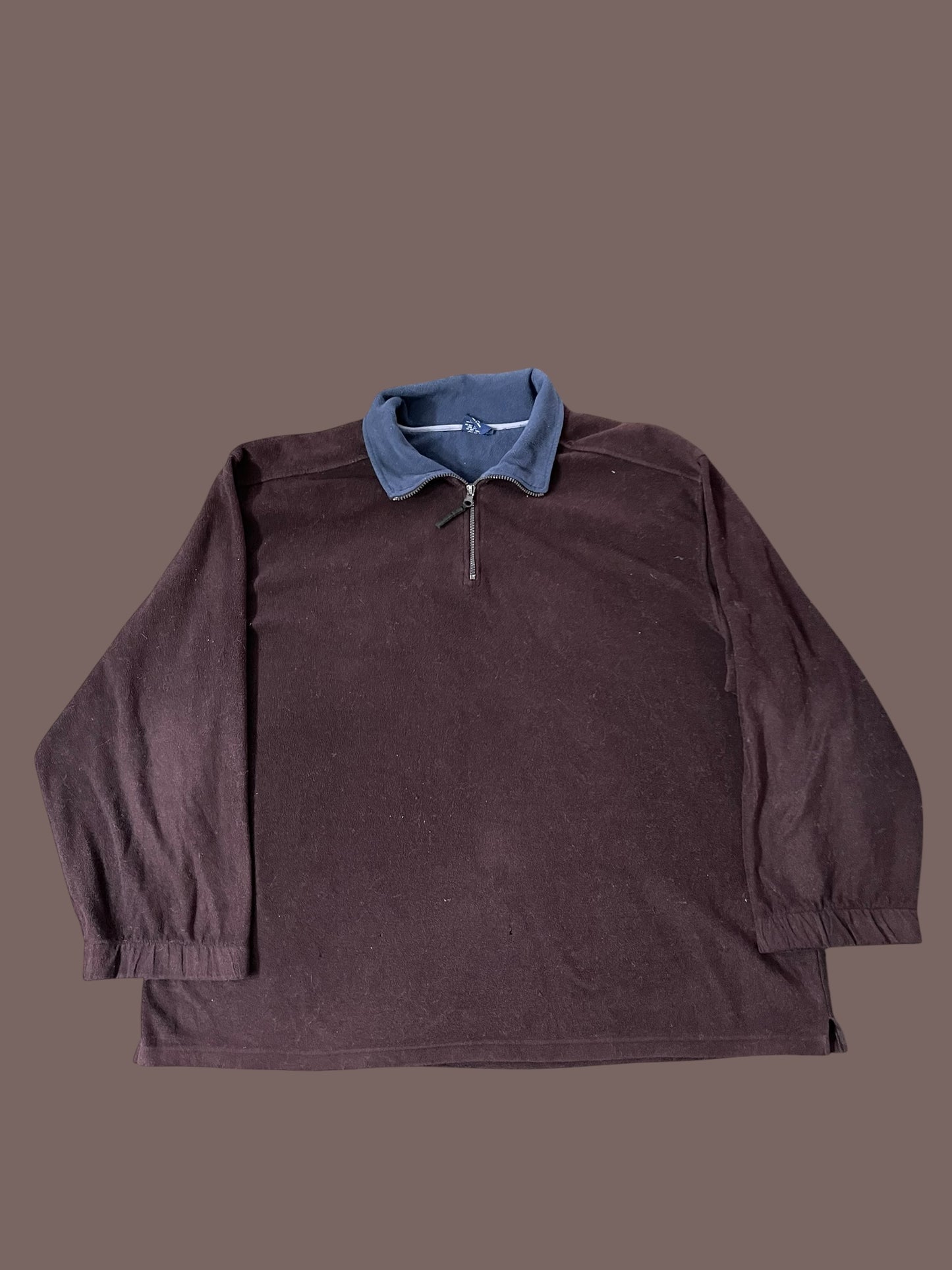 VINTAGE CASUAL CONCEPT QUARTERZIP FLEECE (XXL)