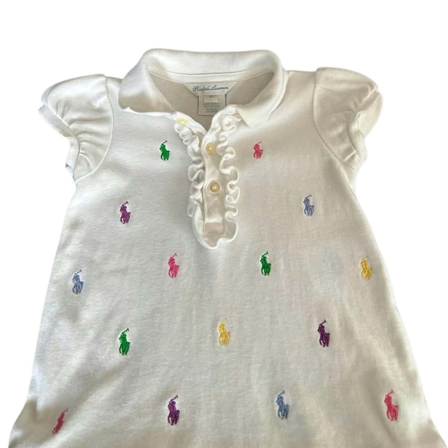 RALPH LAUREN BABY GIRL DRESS (12 MONTHS - S)