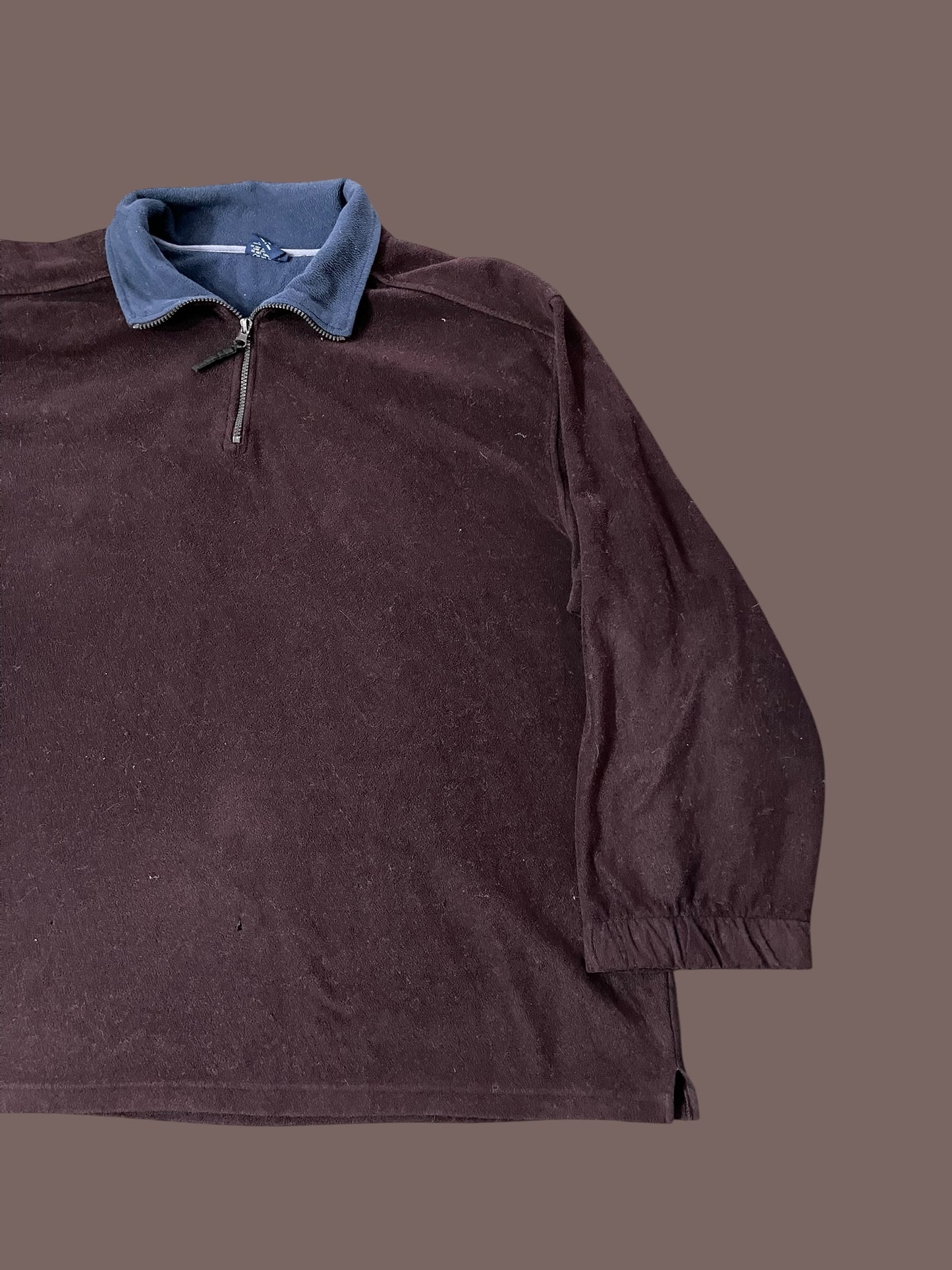 VINTAGE CASUAL CONCEPT QUARTERZIP FLEECE (XXL)