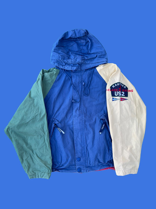 2 IN 1 REVERSIBLE NAUTICA JACKET (M)