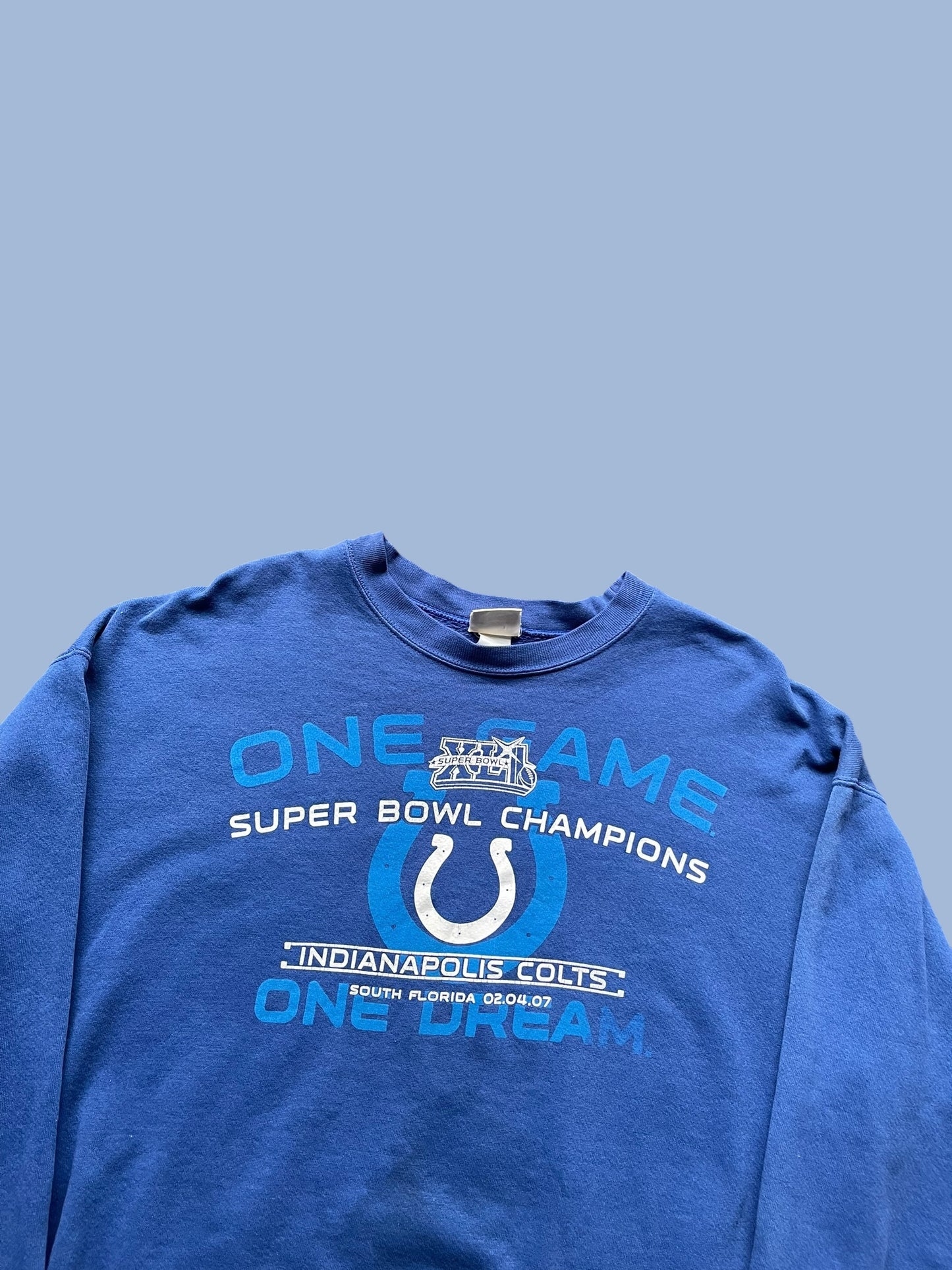 VINTAGE COLTS SUPERBOWL CHAMPIONS (M/L)