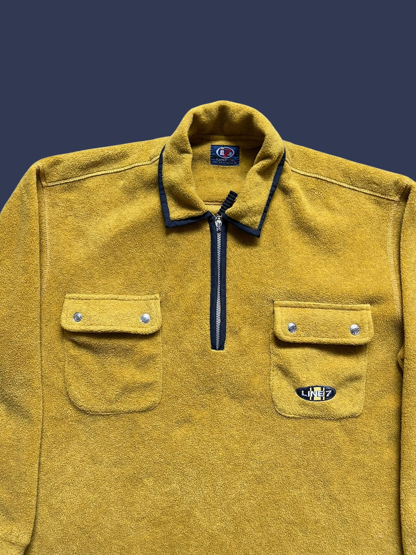 VINTAGE LINE 7 QUARTERZIP FLEECE ( L)