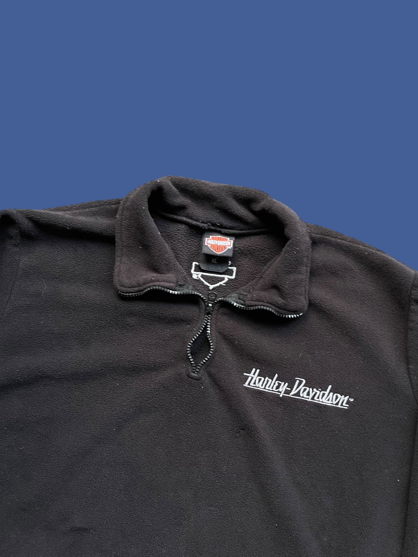 HARLEY DAVIDSON QUARTERZIP FLEECE (L)