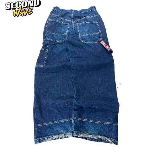 Y2K PLANET 8 BAGGY CARPENTER JEANS (30)
