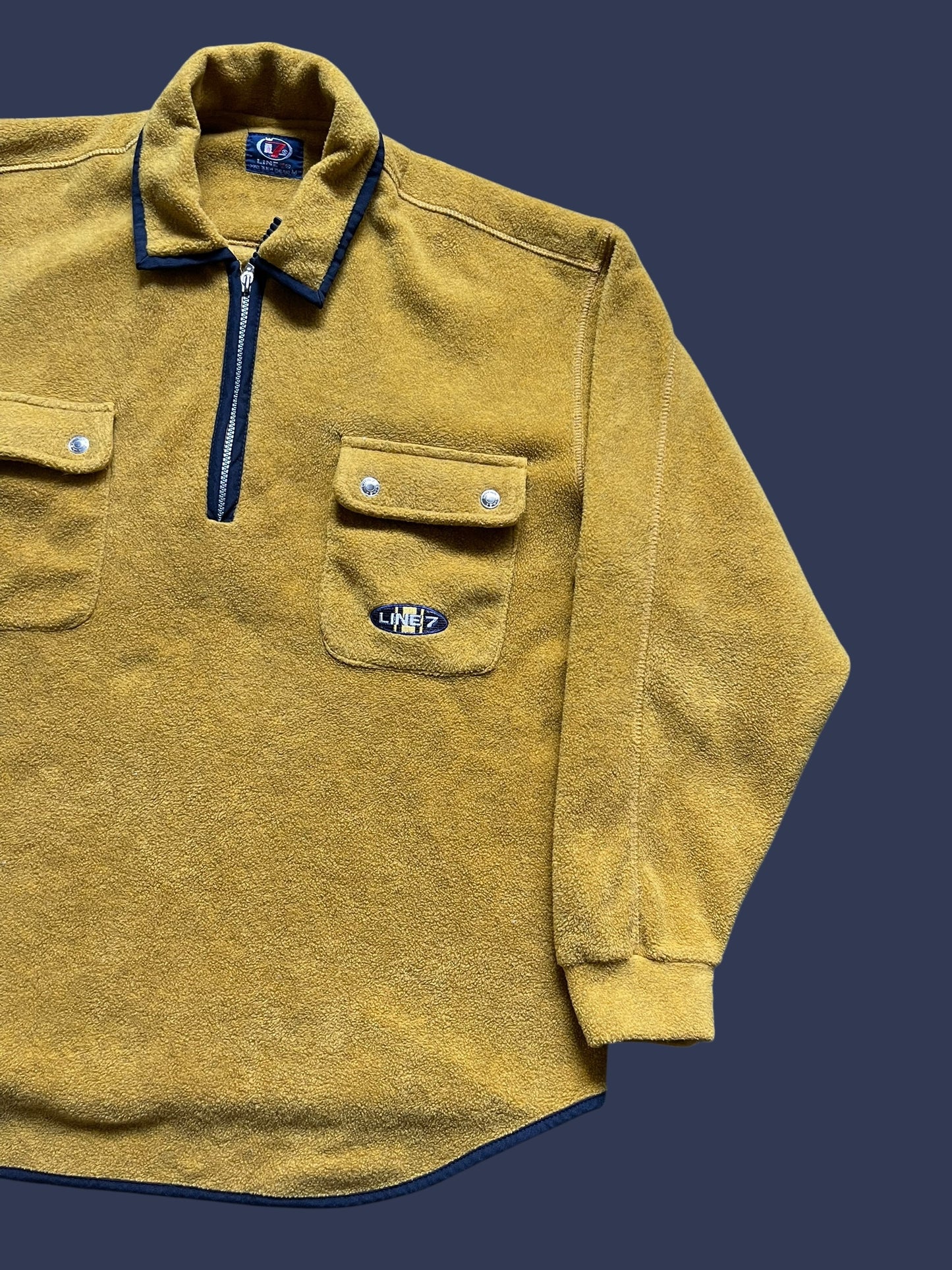 VINTAGE LINE 7 QUARTERZIP FLEECE ( L)