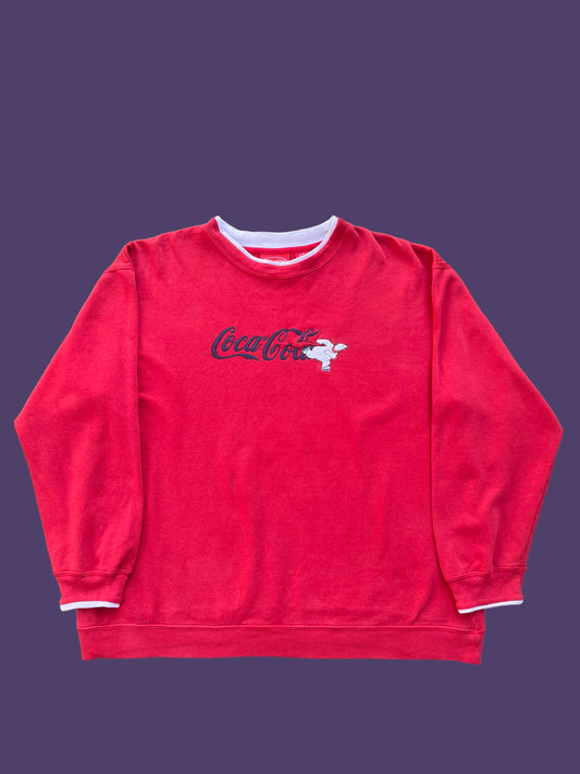 VINTAGE COCA COLA CREWNECK (M)