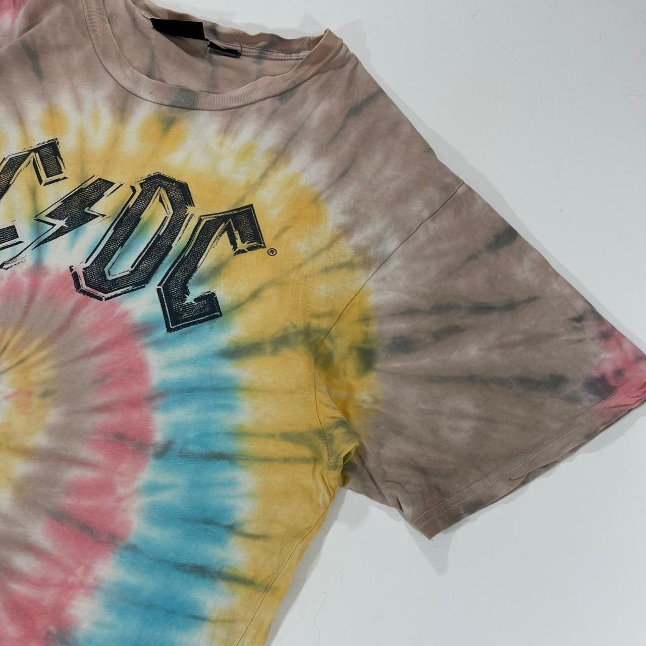 AC/DC TIE-DYE BAND TEE (XL)