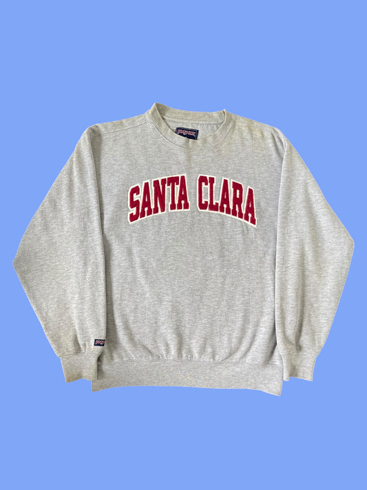 VINTAGE SANTA CLARA CREWNECK ( MEDIUM TO LARGE)