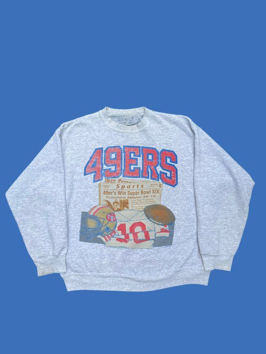 VINTAGE 49ERS CREWNECK (XL)