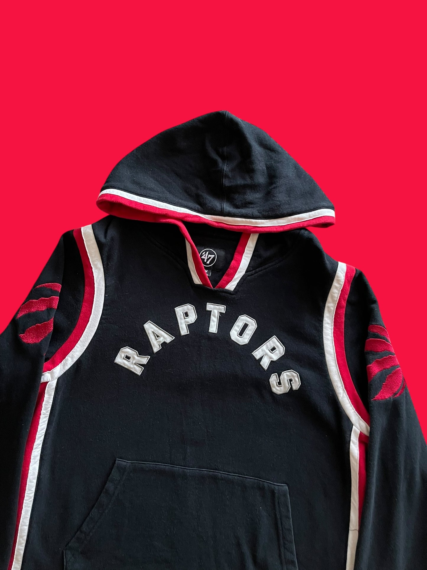 VINTAGE TORONTO RAPTORS HOODIE (L)