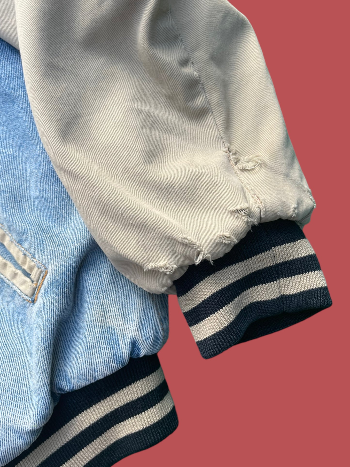 VINTAGE MICKEY DENIM JACKET (M)