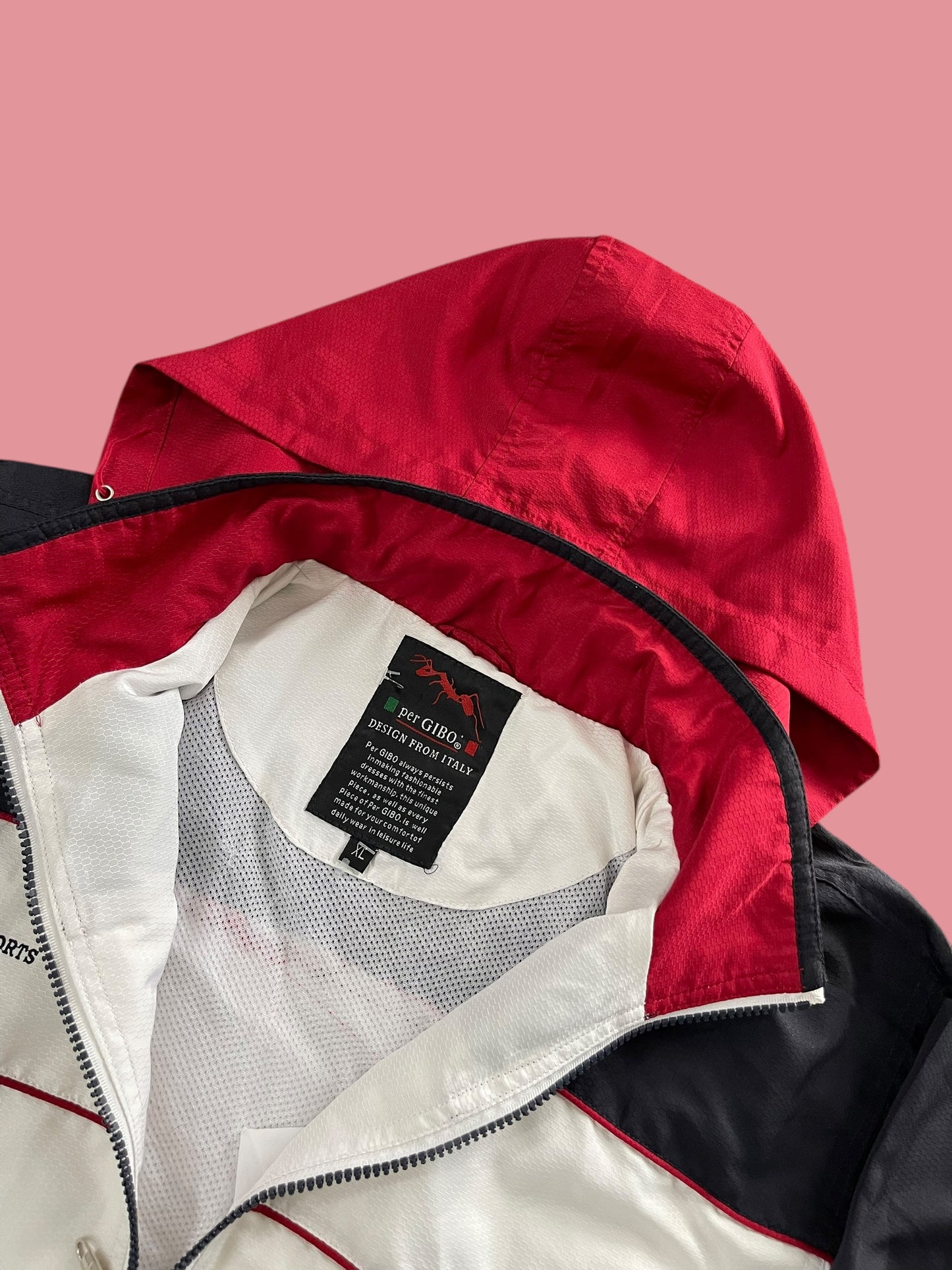 VINTAGE MADE IN ITALY PER GIBO WINDBREAKER (L TO XL)