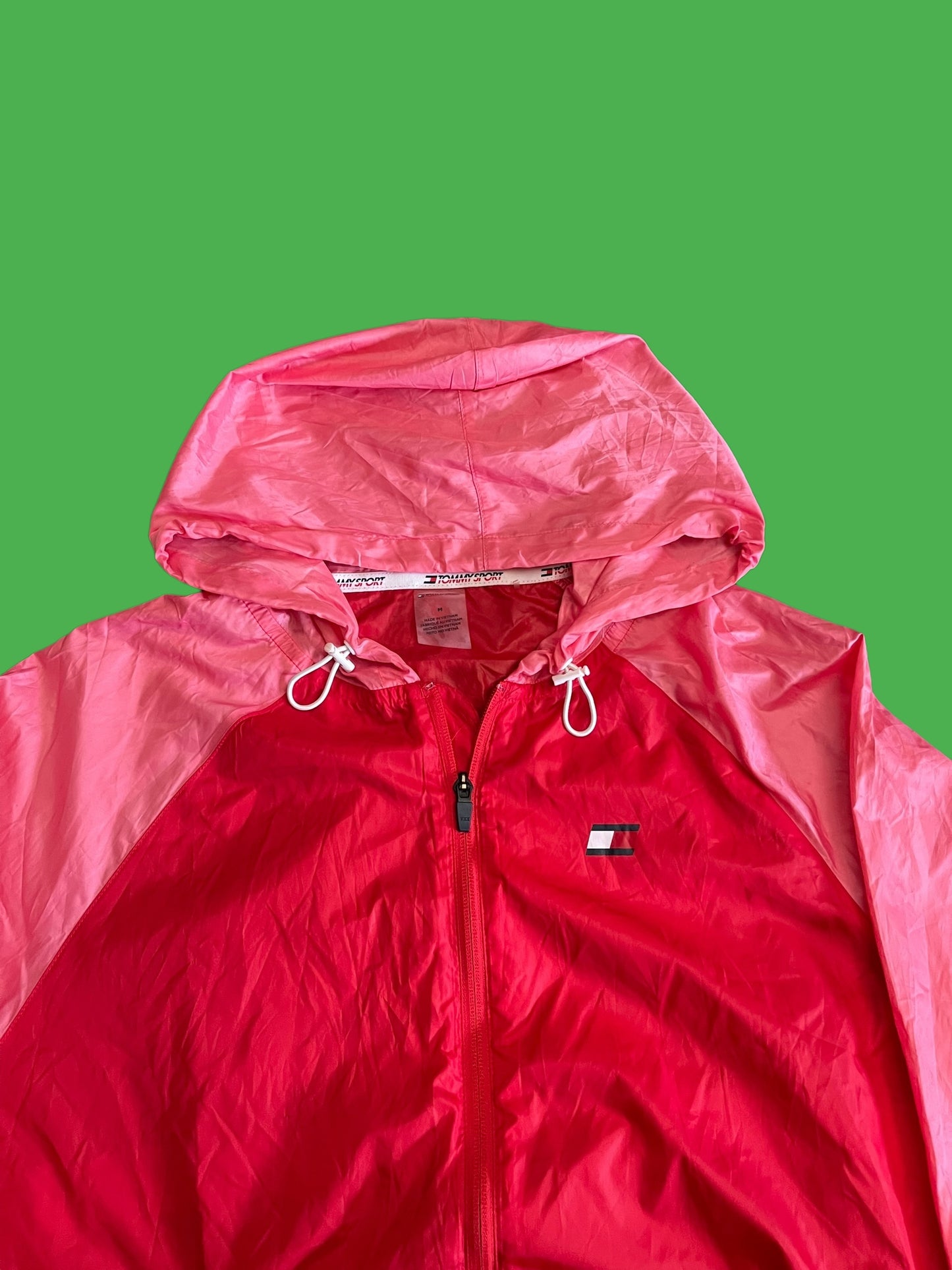 VINTAGE TOMMY SPORT WINDBREAKER (M)