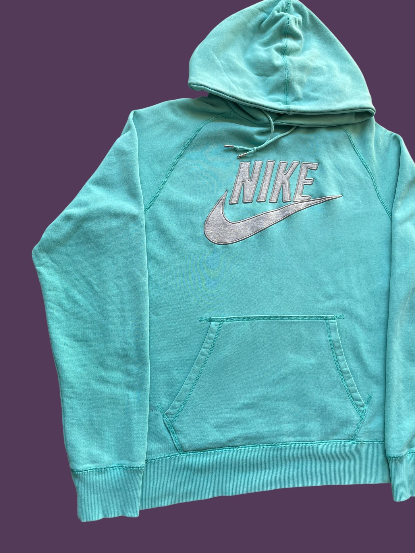 VINTAGE EMERALD NIKE HOODIE (L)