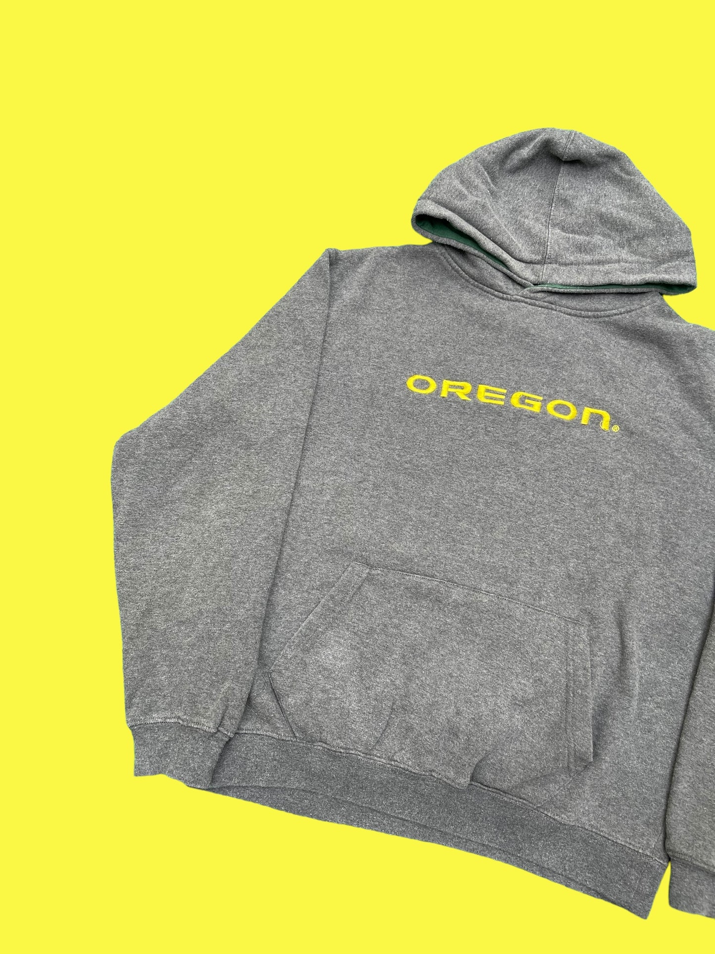 VINTAGE OREGON DUCKS HOODIE (M)