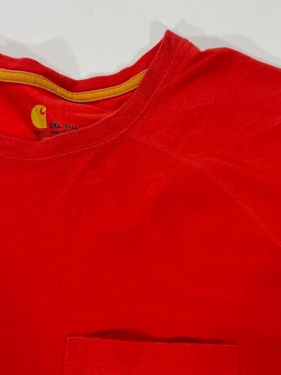CARHARTT RED POCKET TEE (XXL)