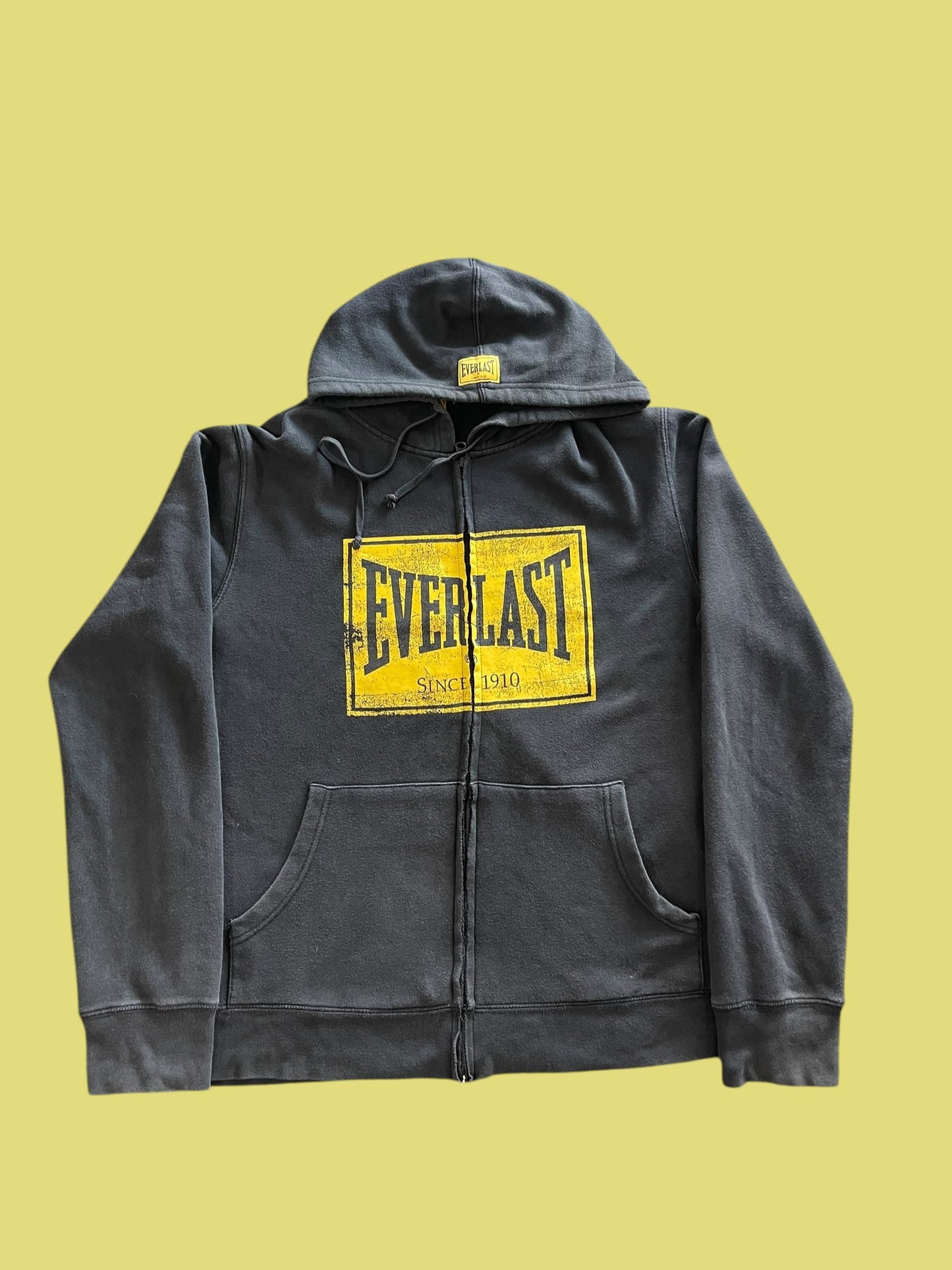 VINTAGE EVERLAST FULL ZIP HOODIE (M TO L)