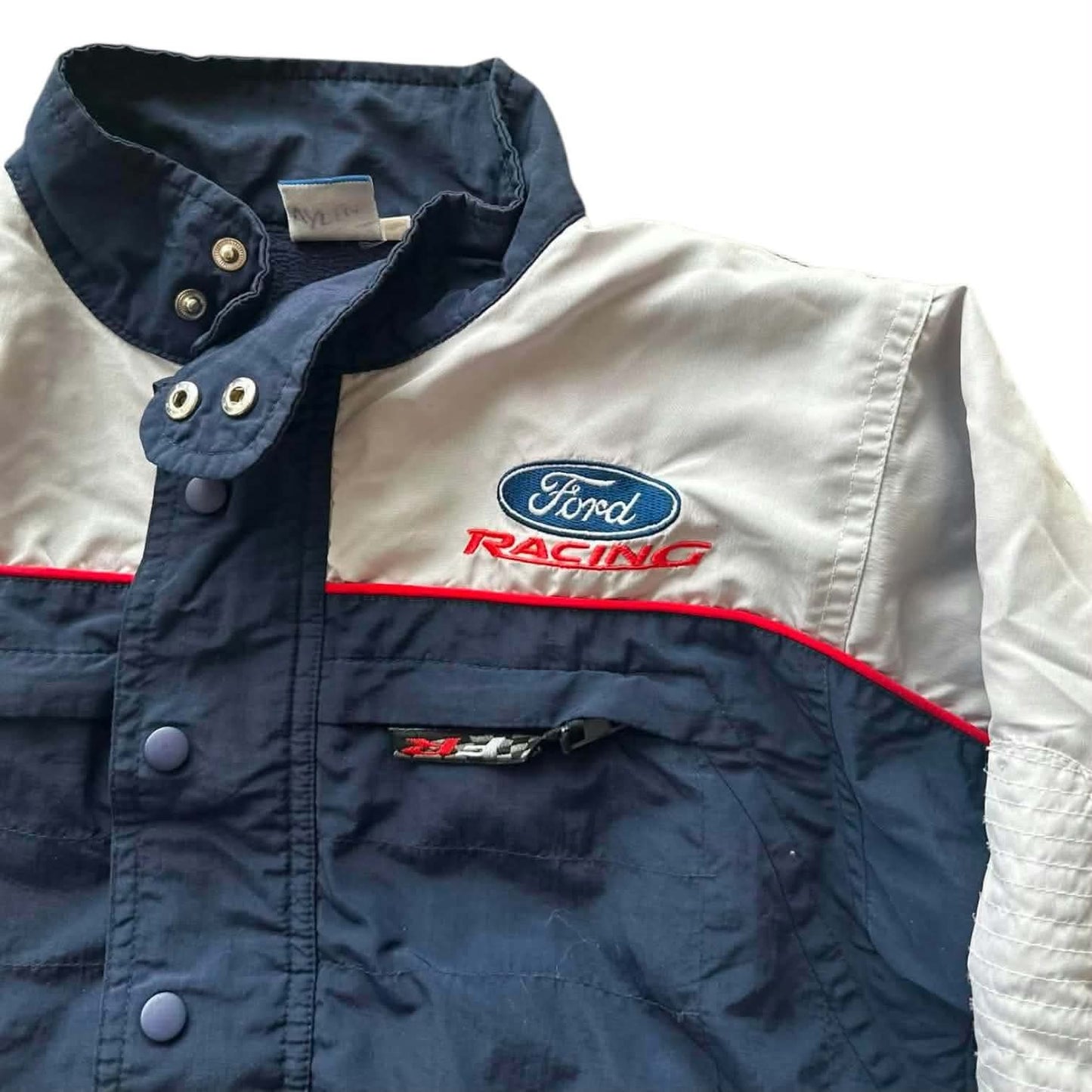 FORD RACING NAVY BLUE JACKET WITH RED ACCENTS (8YRS)