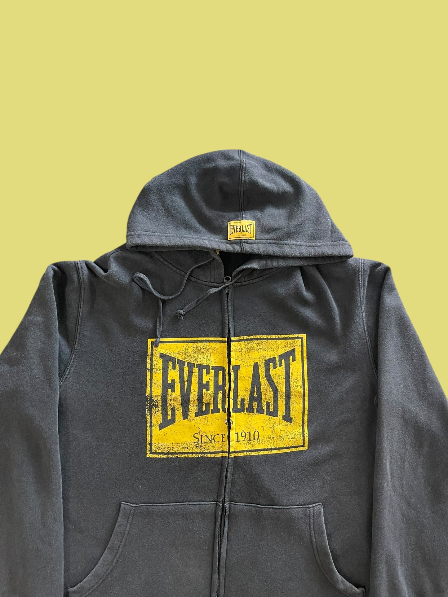 VINTAGE EVERLAST FULL ZIP HOODIE (M TO L)