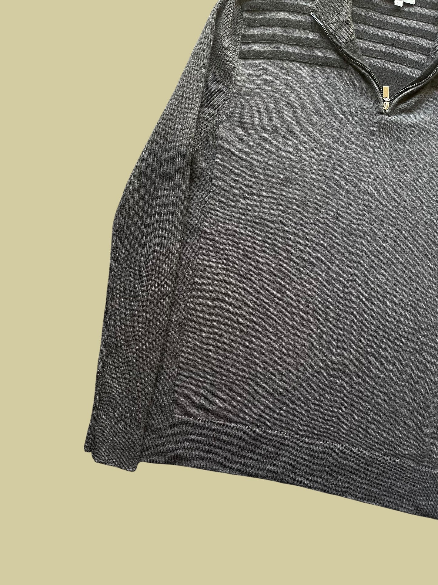 BERLIN 50% WOOL 50% ACRYLIC QUARTERZIP (L)