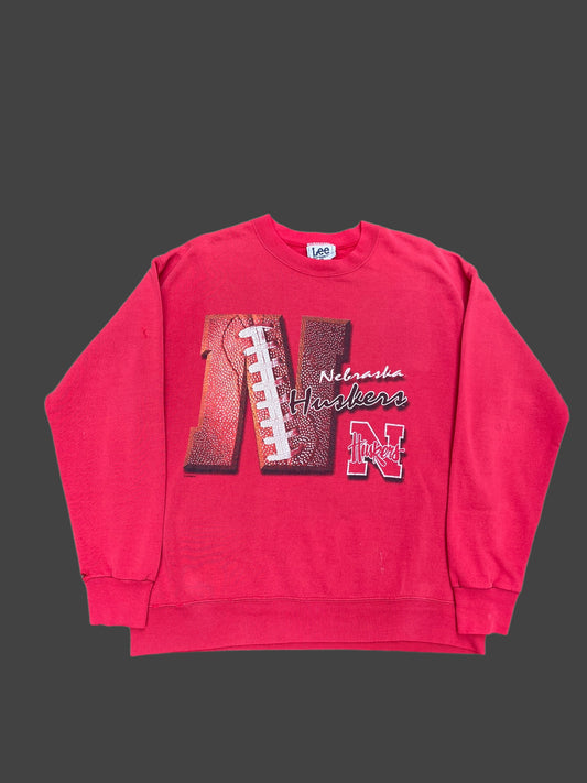 VINTAGE NEBRASKA HUSKERS CREWNECK (L)