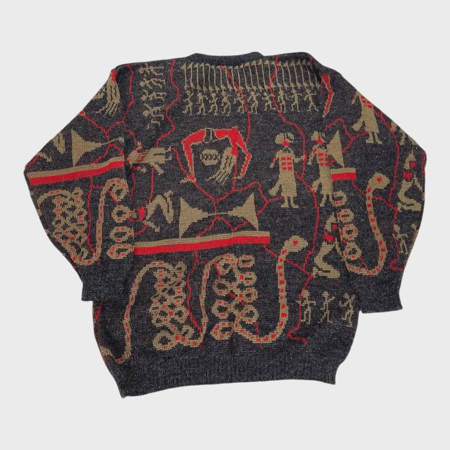 ITALIAN AFFAIR MULTI COLOURED SWEATER (L)