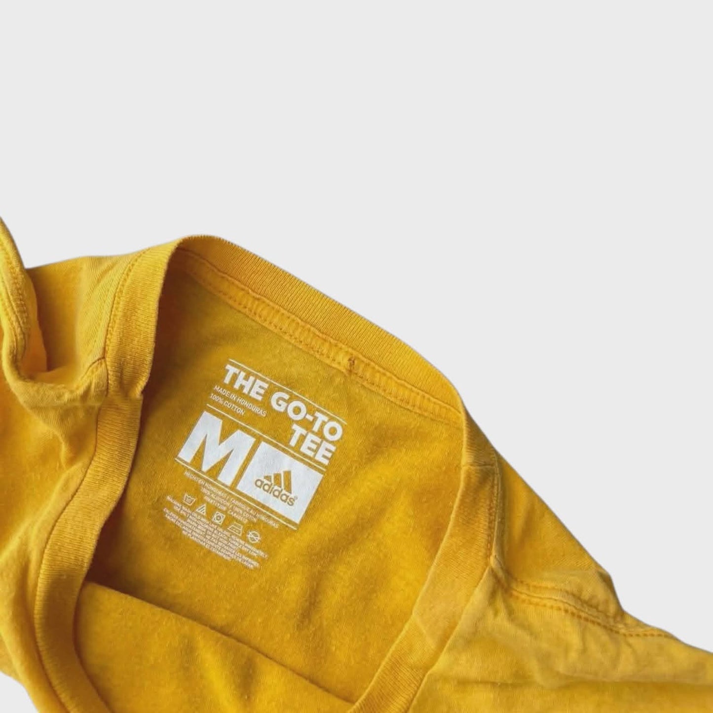 ADIDAS YELLOW LAKERS JERSEY (M)