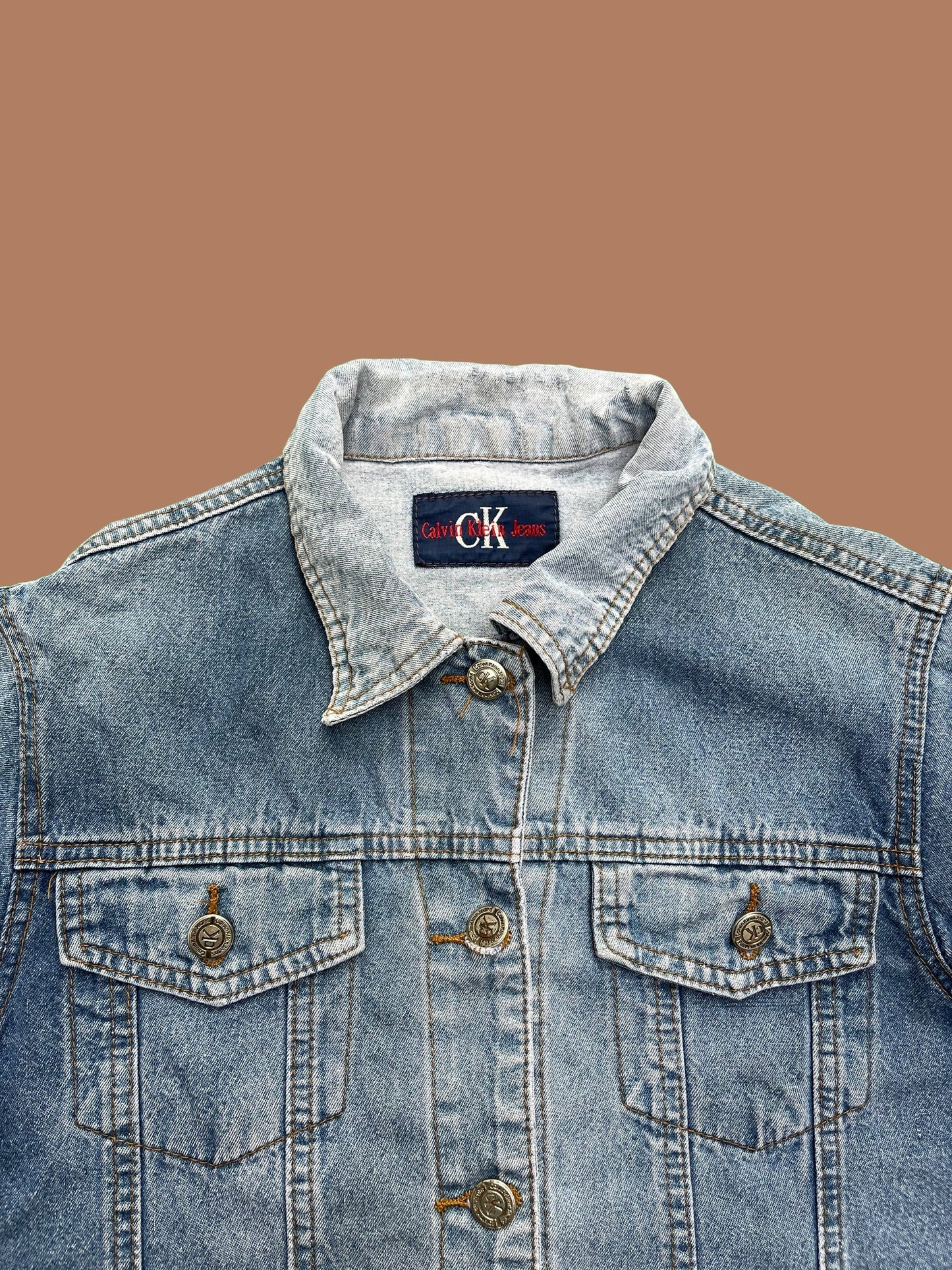 VINTAGE CK DENIM JACKET (S)