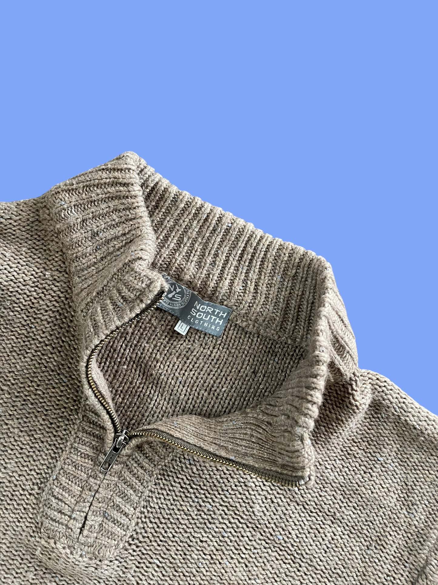 VINTAGE NORTH SOUTH QUARTER ZIP (L)