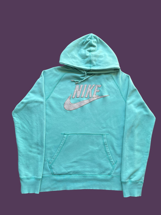 VINTAGE EMERALD NIKE HOODIE (L)