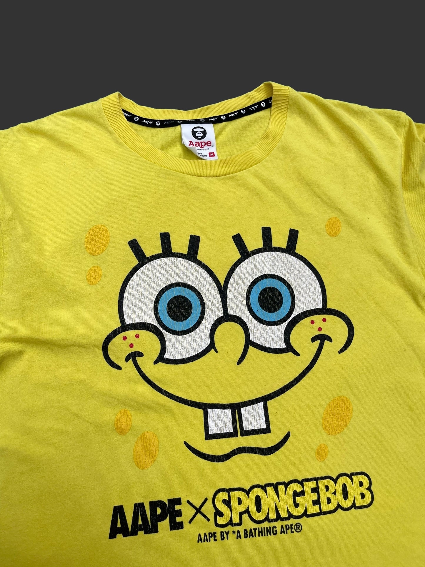 AAPE X SPONGEBOB SHIRT (M)